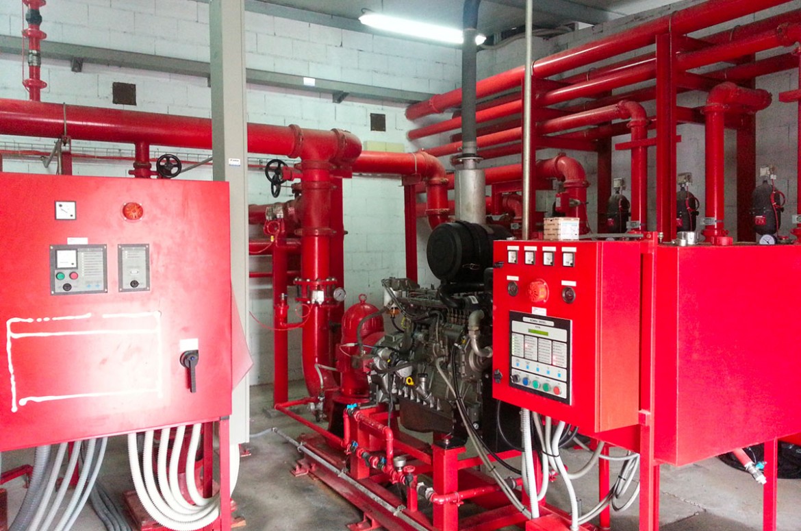 EQUIPO CONTRAINCENDIOS PARA AGUA DE MAR «RED CONTRAINCENDIOS DEL PUERTO DE A CORUÑA ( 1ª FASE)»